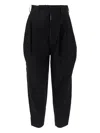 Uma Wang Linen-blend Trousers In Black