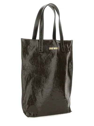 Uma Wang Linen-blend Tote Bag In Brown