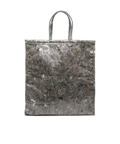 Uma Wang Logo Tote Bag In Black