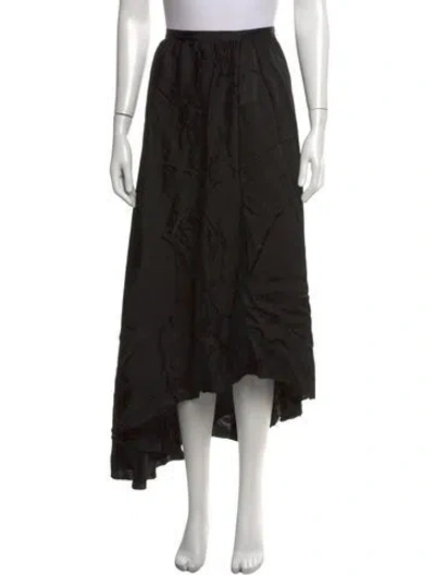 Pre-owned Uma Wang Long Skirt W/ Tags In Black