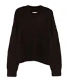Uma Wang Long Sleeve Sweater In Black