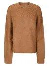 Uma Wang Long Slv Top Sweater In Multi