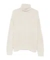 Uma Wang Turtleneck Sweater In White