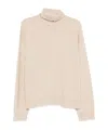 Uma Wang Long Sleeve Turtleneck Sweater In Neutral