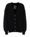 Uma Wang Long-sleeved Cardigan In Black