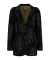 Uma Wang Long-sleeved Casual Jacket In Black