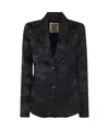 Uma Wang Long-sleeved Suit Jacket In Black