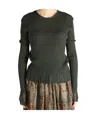 Uma Wang Long-sleeved Sweater In Black