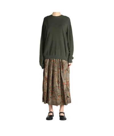 Uma Wang Long-sleeved Sweater In Black