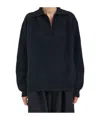 Uma Wang Long-sleeved Sweater In Black