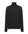 Uma Wang Long-sleeved Sweater In Black