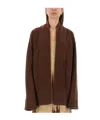 Uma Wang Women's Oversize Fit Cardigan In Brown