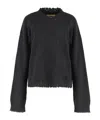 Uma Wang Cashmere Crewneck Sweater In Gray