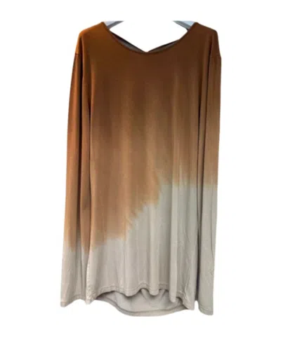 Uma Wang Long-sleeved T-shirt In Brown