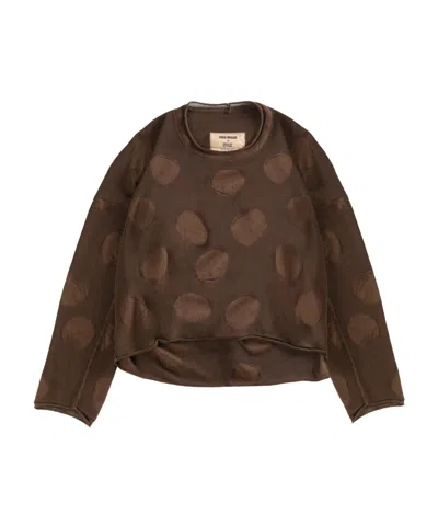 Uma Wang Long-sleeved T-shirt In Green