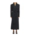 Uma Wang Long-sleeved Windbreaker In Black