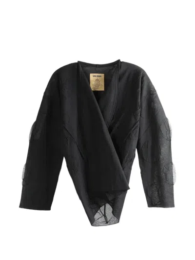 Uma Wang Long-sleeves Jacket In Black
