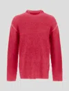 Uma Wang Long Sleeves Top In Red