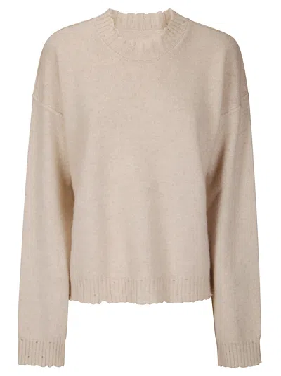 Uma Wang Long Slv Top In Neutral