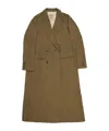 Uma Wang Long Suit Jacket In Army Green