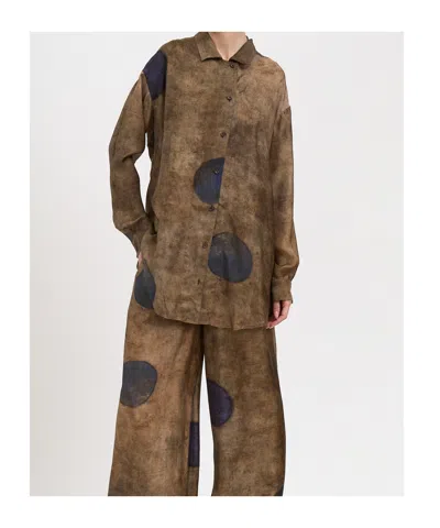 Uma Wang Long-sleeved Shirt In Multi