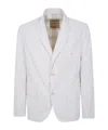 Uma Wang Tailored Comiso Suit Jacket Notch Lapel In White