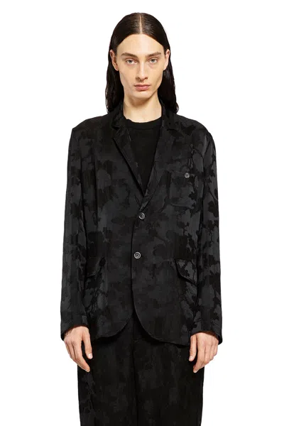 Uma Wang Man Black Blazers