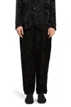 Uma Wang Man Black Trousers In Black