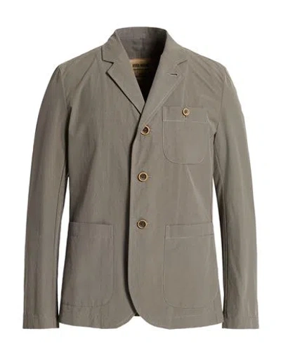 Uma Wang Man Blazer Taupe Size L Cotton In Gray