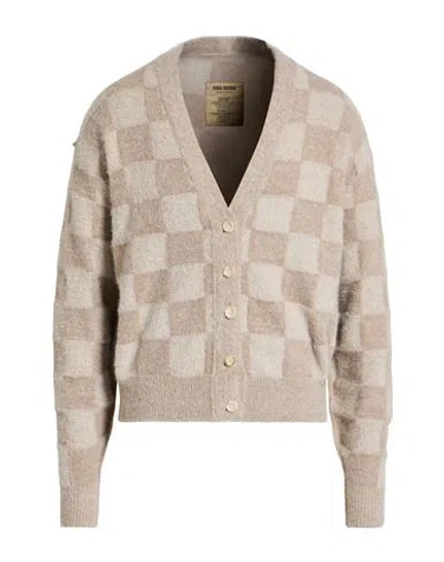 Uma Wang Man Cardigan Beige Size M Polyamide, Alpaca Wool, Wool In Multi