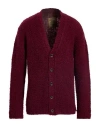 Uma Wang Texture-finish Cardigan In Red