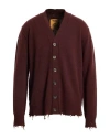 Uma Wang Man Cardigan Chocolate Brown Size M Cashmere