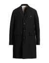 Uma Wang Man Coat Black Size L Linen, Wool, Polyamide In Black