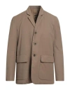Uma Wang Man Jacket Beige Size M Viscose, Cotton In Brown