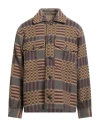 Uma Wang Man Jacket Grey Size L Virgin Wool In Multi