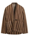 Uma Wang Man Jacket Tan Size M Viscose, Cotton, Polyamide In Brown
