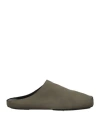 Uma Wang Man Mules & Clogs Military Green Size 12 Leather