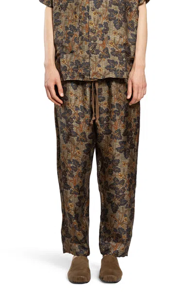 Uma Wang Man Multicolor Trousers