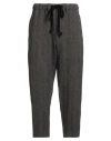 Uma Wang Man Pants Charcoal Size L Virgin Wool In Gray