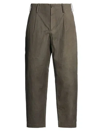 Uma Wang Man Pants Khaki Size L Cotton In Gray
