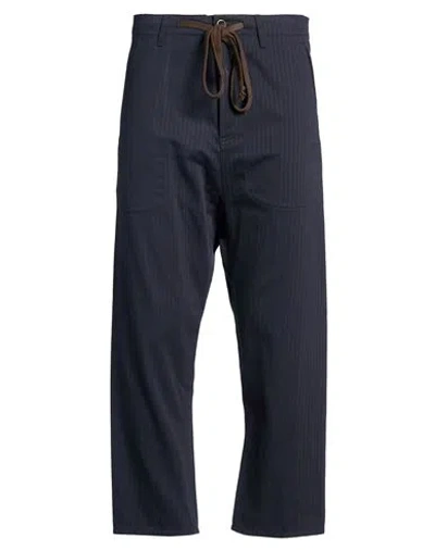 Uma Wang Man Pants Navy Size S Cotton