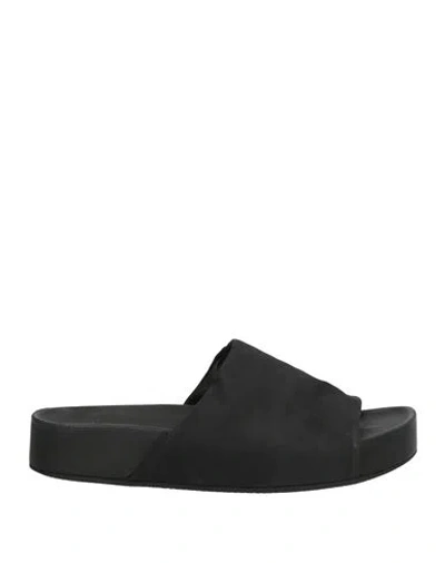 Uma Wang Man Sandals Black Size 4 Calfskin