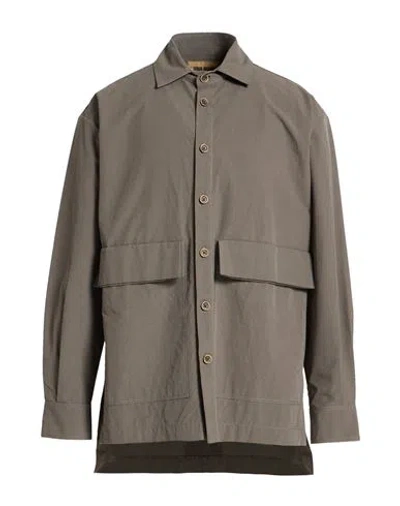 Uma Wang Man Shirt Charcoal Size L Cotton In Green