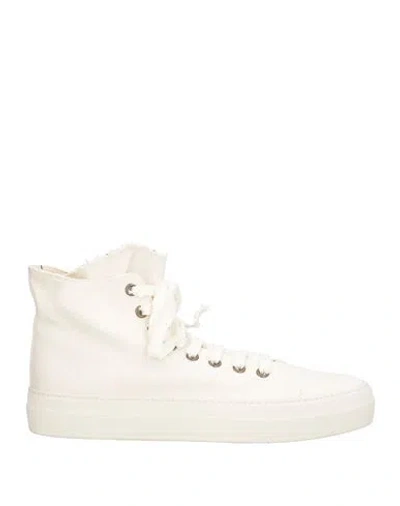 Uma Wang Man Sneakers Off White Size 12 Textile Fibers