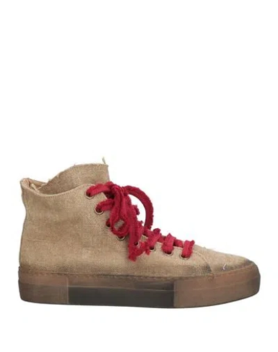 Uma Wang Man Sneakers Sand Size 5 Textile Fibers In Multi