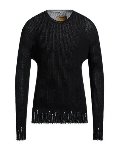 Uma Wang Man Sweater Black Size L Cotton, Silk