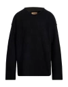 Uma Wang Man Sweater Black Size L Wool, Polyamide, Cashmere, Elastane