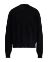 Uma Wang Man Sweater Black Size L Wool, Polyamide, Cashmere, Elastane In Black