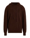 Uma Wang Man Sweater Brown Size M Wool, Polyamide, Cashmere, Elastane In Brown