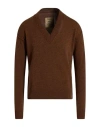 Uma Wang Man Sweater Brown Size S Cashmere In Multi
